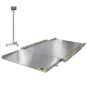 Seles Low Profile Stainless Steel Floor Scales