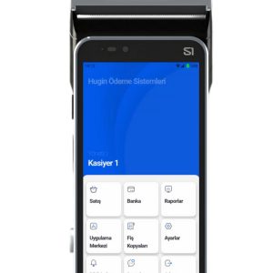 Hugin S1 Android yazarkasa POS cihazı önden görünüm