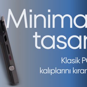 Hugin S1 yazarkasa POS minimalist tasarım detayı